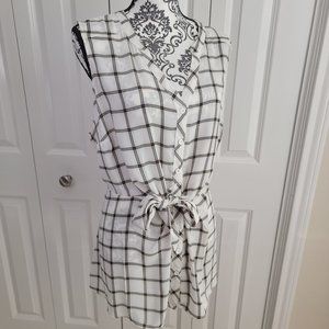 Torrid Peplum Tie-Front Tank